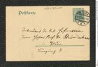 Nachlass Franz Steindachner, Postkarte von Emil Weiske an Franz Steindachner (16.10.1908), Inv.Nr. 582.04, Seite 1